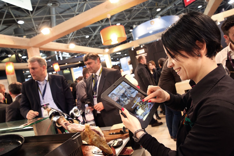 Présentation produit avec l'application